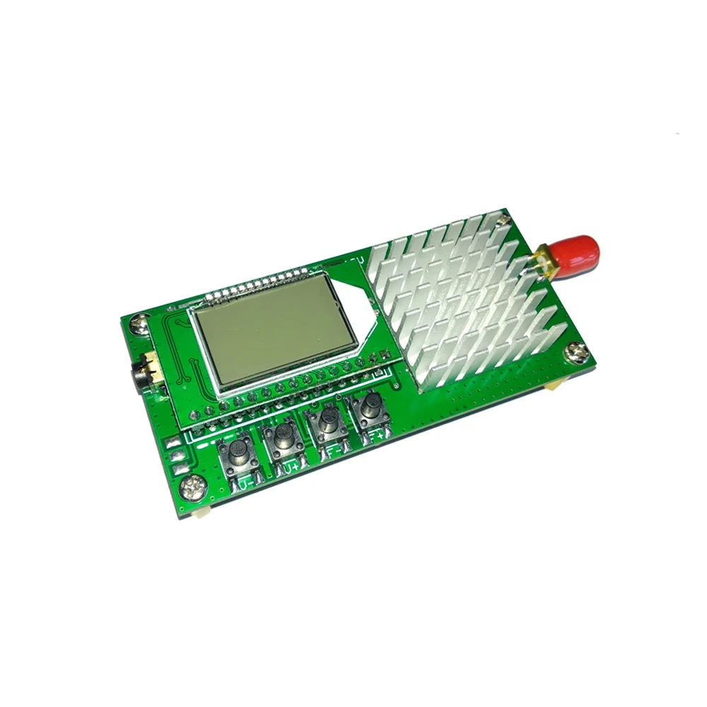 Imagem -02 - Áudio Estéreo Módulo Transmissor fm sem Fio Rural Broadcasting 76108 Mhz Digital Flat Panel Display f Ham Amp Rádio 1w 2w Dc12v