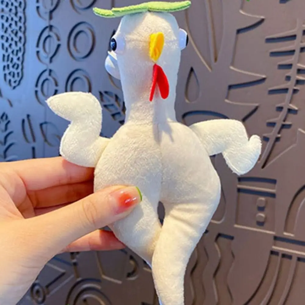 Gefüllter Ginseng-Schwanz aus Plüsch, weicher Cartoon-Ginseng-Schwanz, Plüsch-Anhänger, Tier, lustiger Ginseng-Schwanz, Plüsch-Schlüsselanhänger