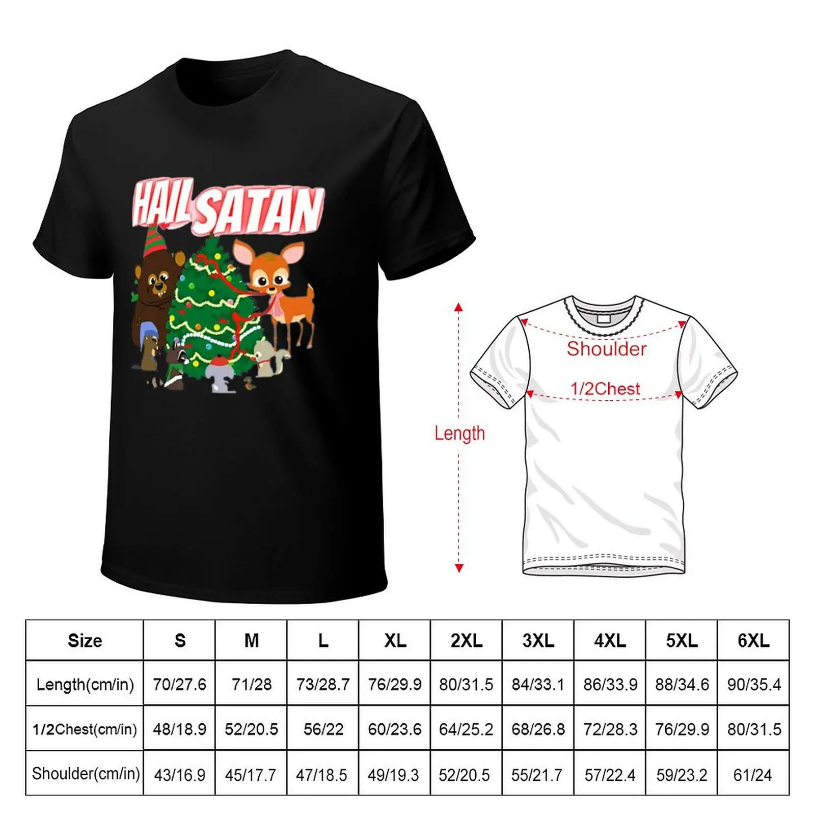 South Park Christmas Critters T-Shirt Breathable Travel T-Shirt