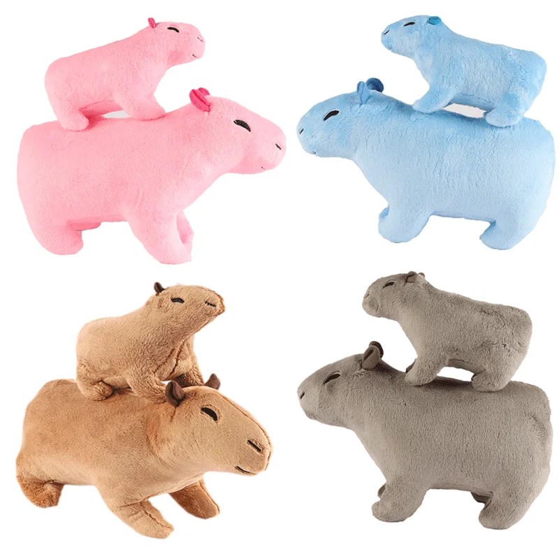 

18/30cm Capybara Rodent Plush Toy Cartoon Animal Hydrochoerus Hydrochaeris Plush Doll Soft Toy Christmas Gift Toys For Children