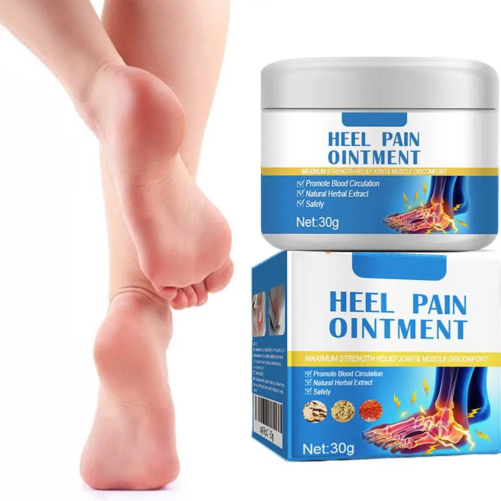 30 g Fußfeuchtigkeitscreme, natürlicher Extrakt, Fußcreme, Fußpflegecreme für trockene, rissige Fersen und Füße, Hautpflege für Männer und Frauen