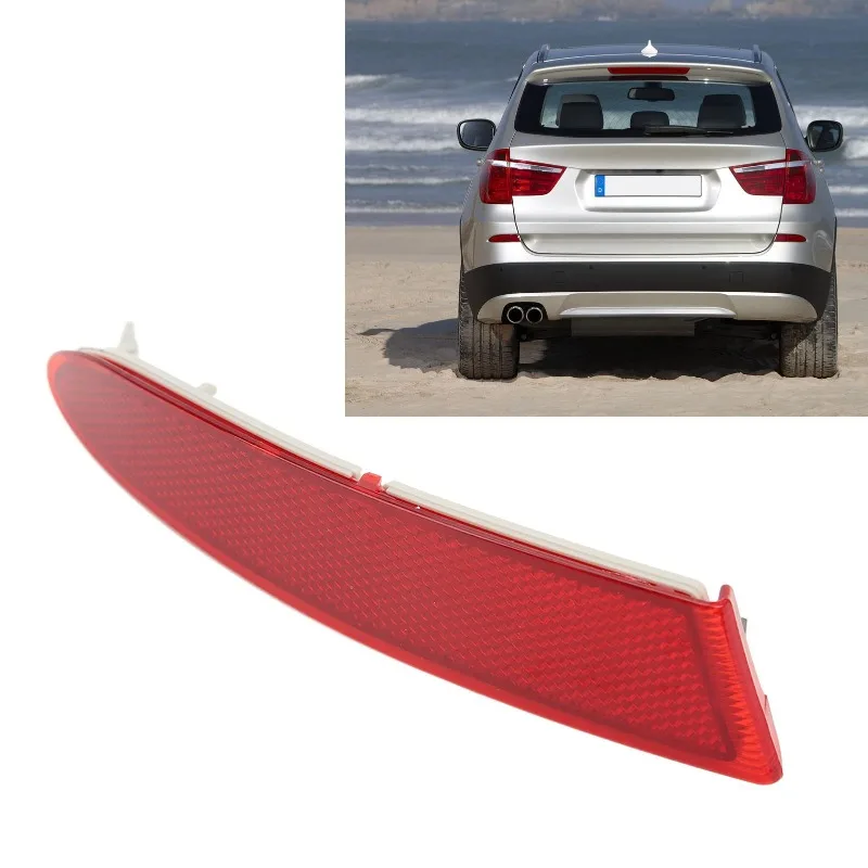 Led Rear Bumper Reflector 63147217315,63147217316 For BMW F25 X3 Pre-LCI 2010-2014 LCI 15-2017 Car Tail Brake Stop Signal Lights