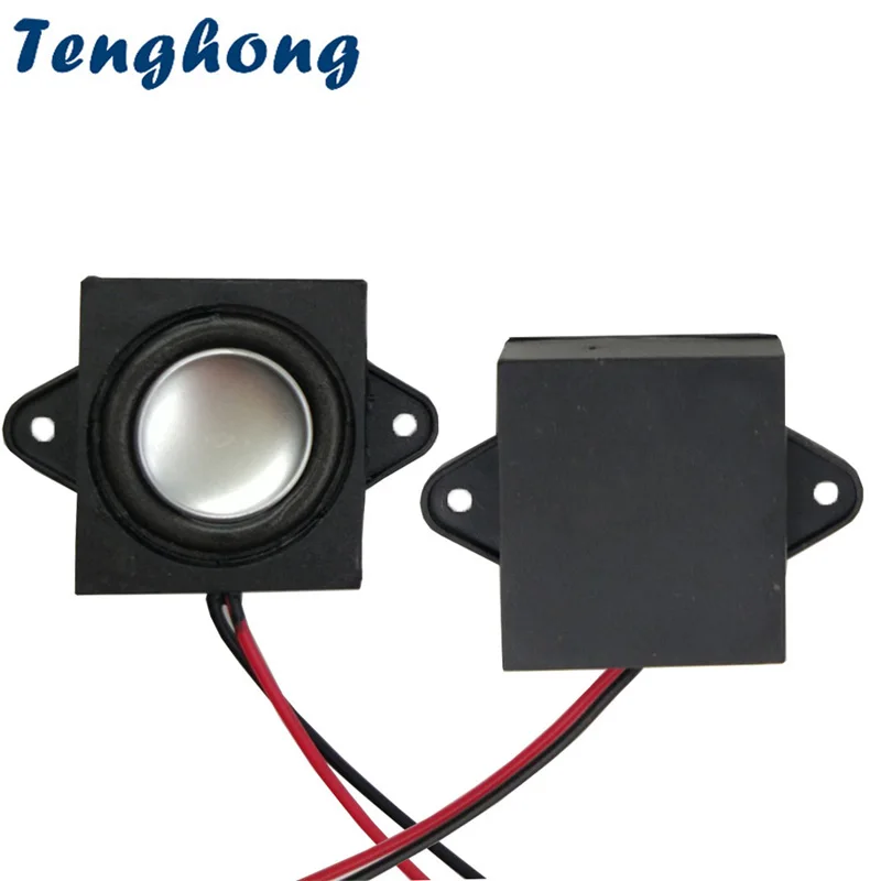 Tenghong 2 uds 2831 altavoces de Audio portátiles 4 8 Ohm 3W Unidad de altavoz de rango completo Mini cavidad altavoz de ordenador altavoz DIY bocina