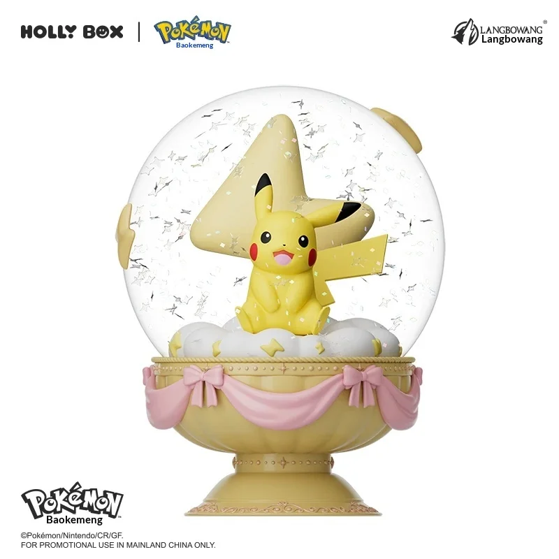 langbowang-ポケモンクリスタルボール-ピカチュウ-ゲンガー-シルバーワン-イーブイ-光るナイトライト-デスクトップオーナメント-コレクタブルギフト-在庫あり