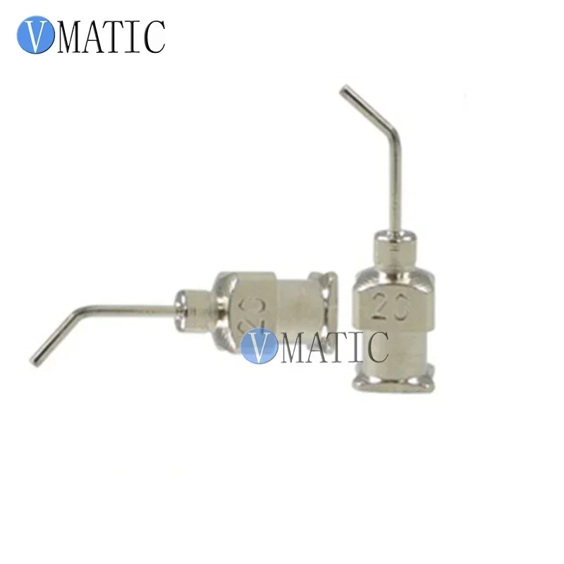 

Бесплатная доставка 12 шт. 1/2 дюйма 20 г 45 градусов изогнутая дозирующая игла из нержавеющей стали