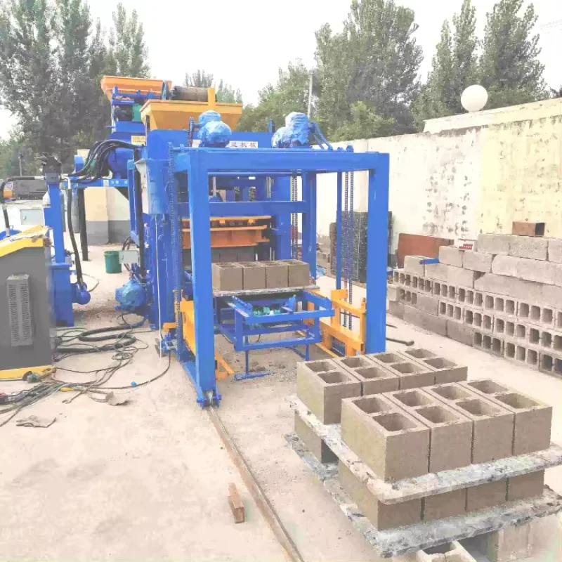 YG Automatic Interlocking Paver Concrete Interlock Block Making Machinery Mold Production Line Fly Ash Brick Making Machine Sale