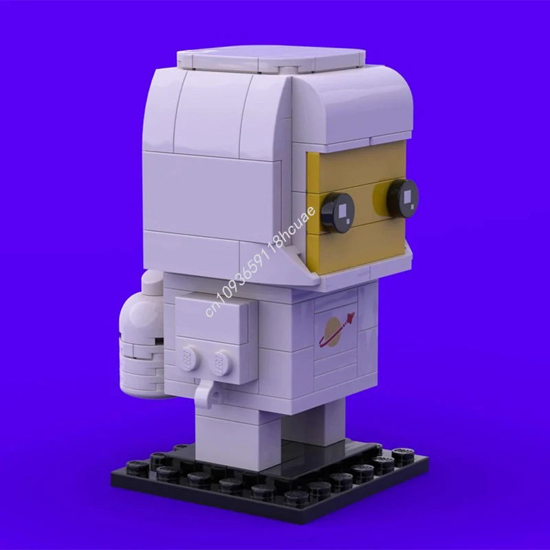 

112pcs MOC Spaceman Brickheadz Top Choice Gift Building Blocks for Kids Who Love Creativity Christmas Gift