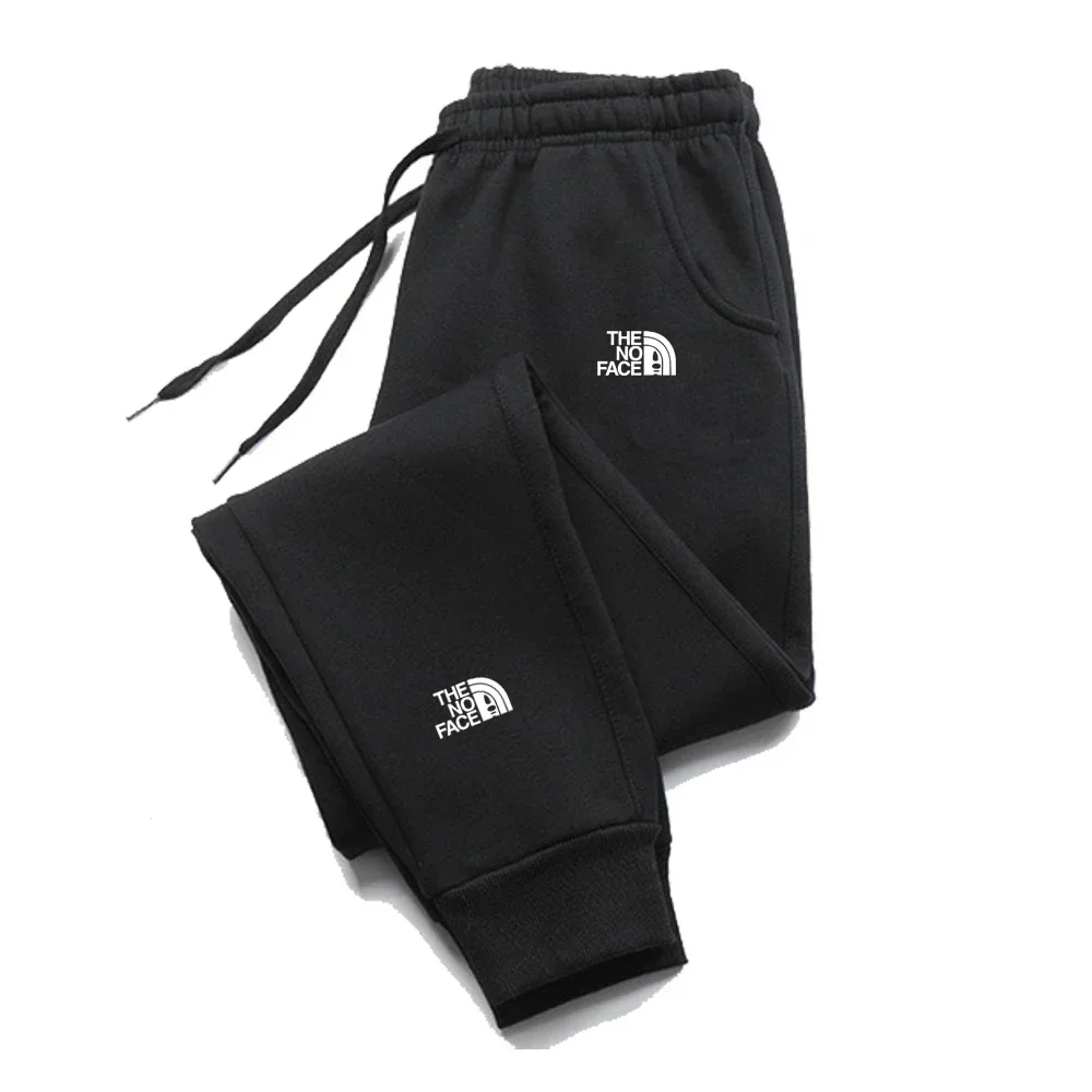 Calça esportiva de corrida solta respirável masculina, moda de corrida e treino fitness, lazer, outono e inverno, nova, 2024