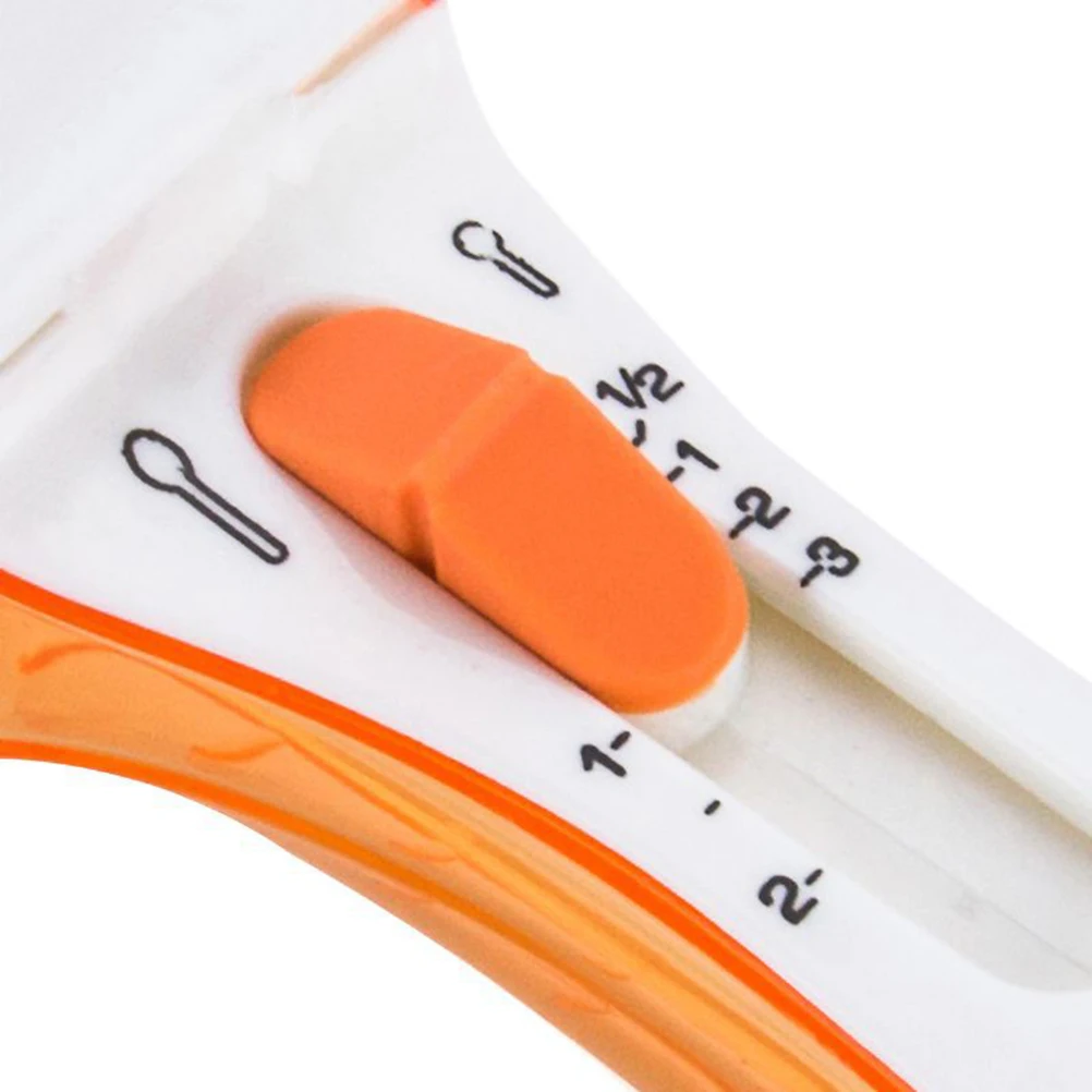 

Adjustable Measuring Spoons Food Grade Silicone Baking Tools Heat Resistant Easy Clean Multifunctional Kitchen Gadgets For