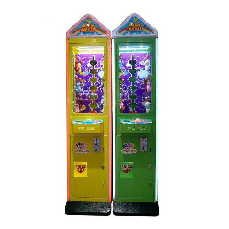 

New Arrival Coin Operated Magic House Claw Crane Machine Prize Machine Gift Vending Machine