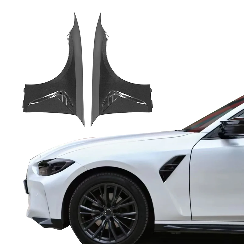 

Wholesale Customized M3 Style Black Real Carbon Fiber Front Vented Fender for G20 M340 2020 Carbon Fenders Body Kit Upgrade