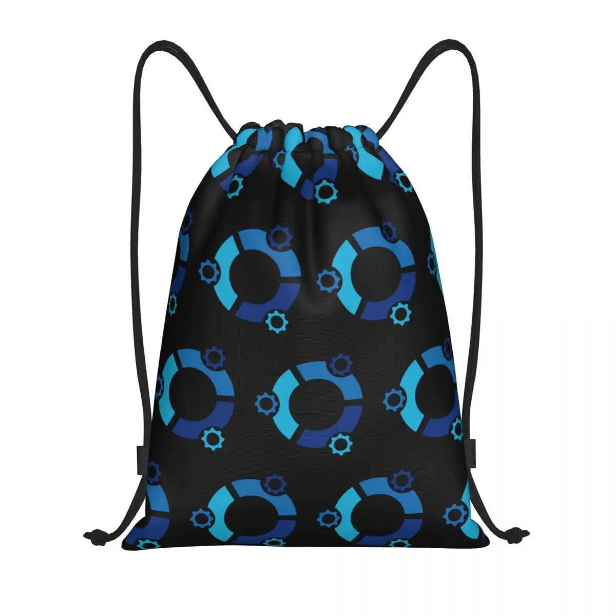 

Linux Ubuntu Kubuntu Portable Drawstring Bags Backpack Storage Bags Outdoor Sports Traveling Gym Yoga