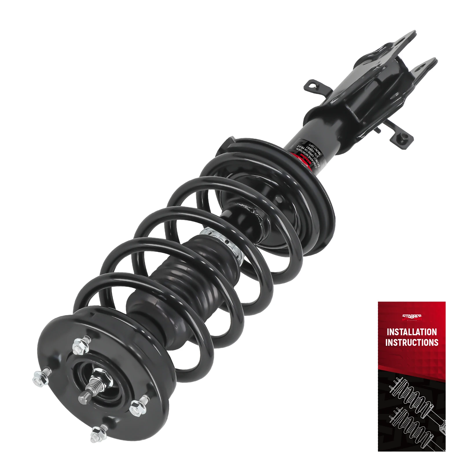 Single Front Left Complete Strut & Coil Spring Assembly 2007-2010 for Ford Edge