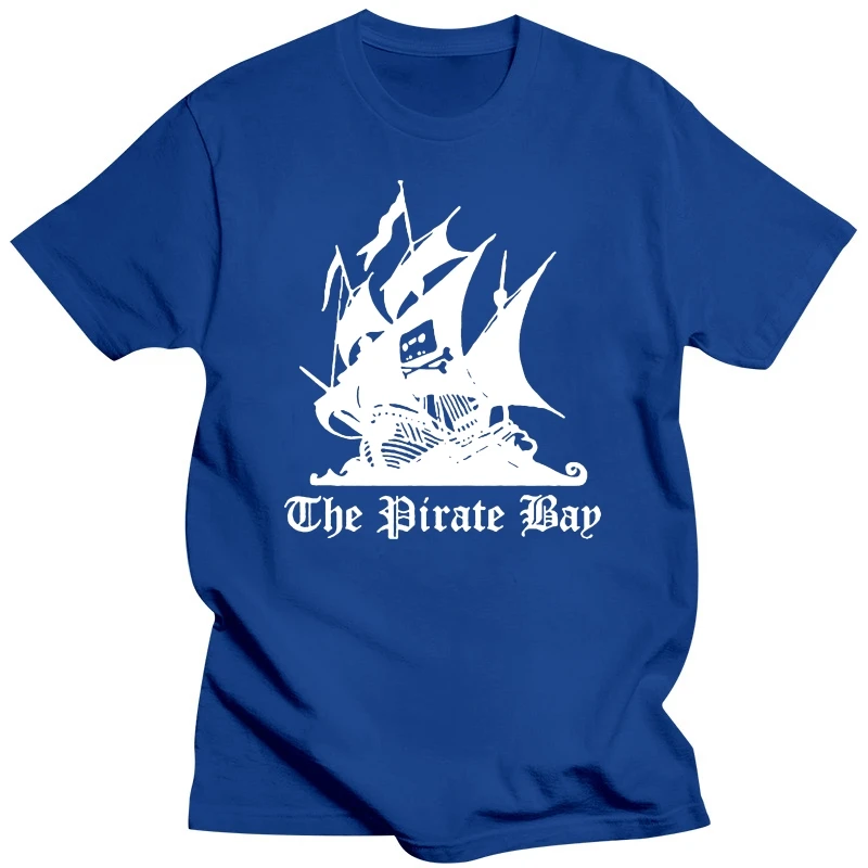 Pirate Bay Internet Movie Torrent Hacker Meme Computer Nerd Mens Black T-Shirt New Funny Tee Shirt