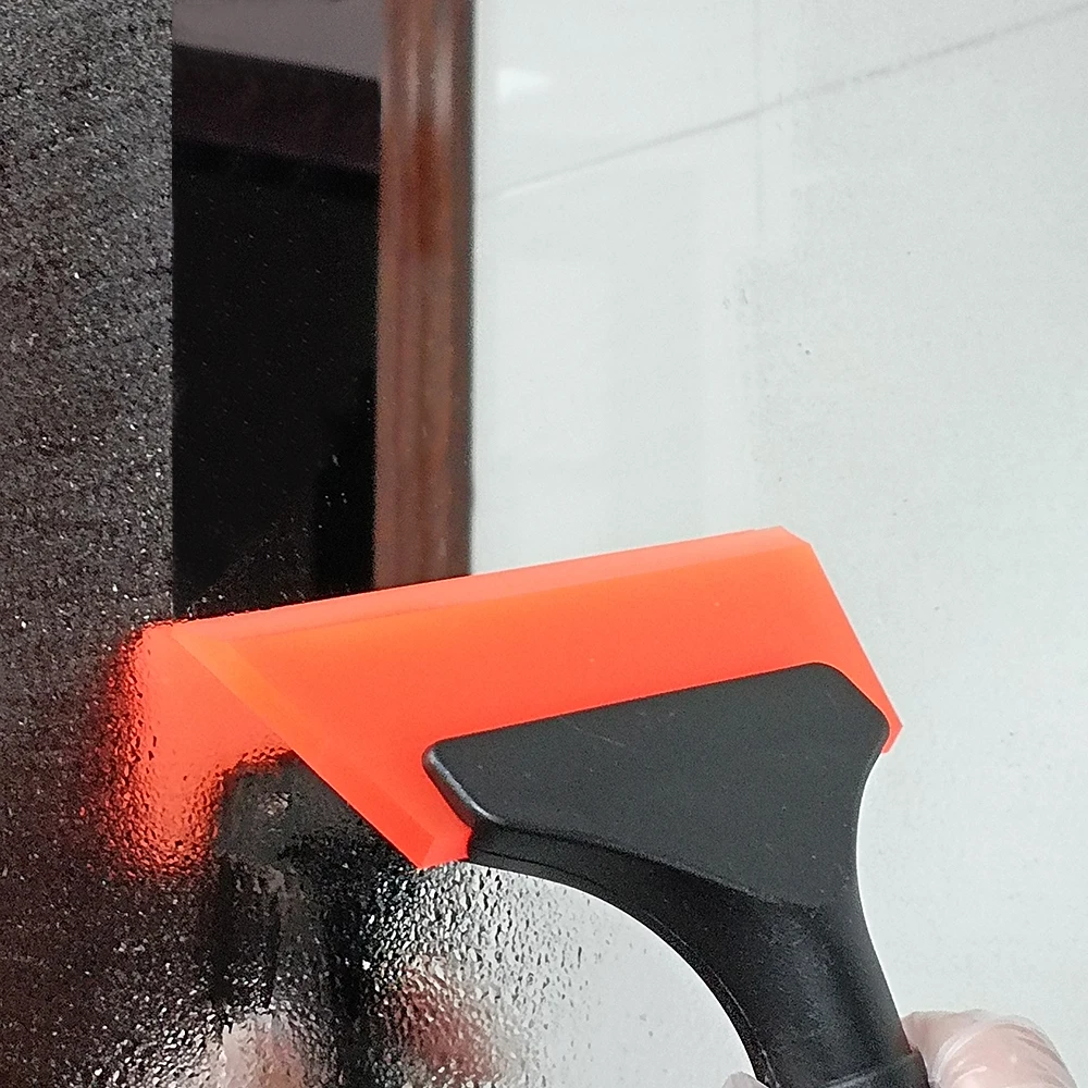 Rubber Blade Handled Squeegee Car Wash Tinting Window Cleaning Scraper Glass Wrap Film Vinyl Bubble Remove Tool B69