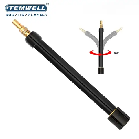 TEMWELL MB25 MB-25 25AK Mig 유연한 스완 넥 용접 토치 소모품 MIG 용접 액세서리 구부릴 수 있는 조절 가능한 팔꿈치 각도
