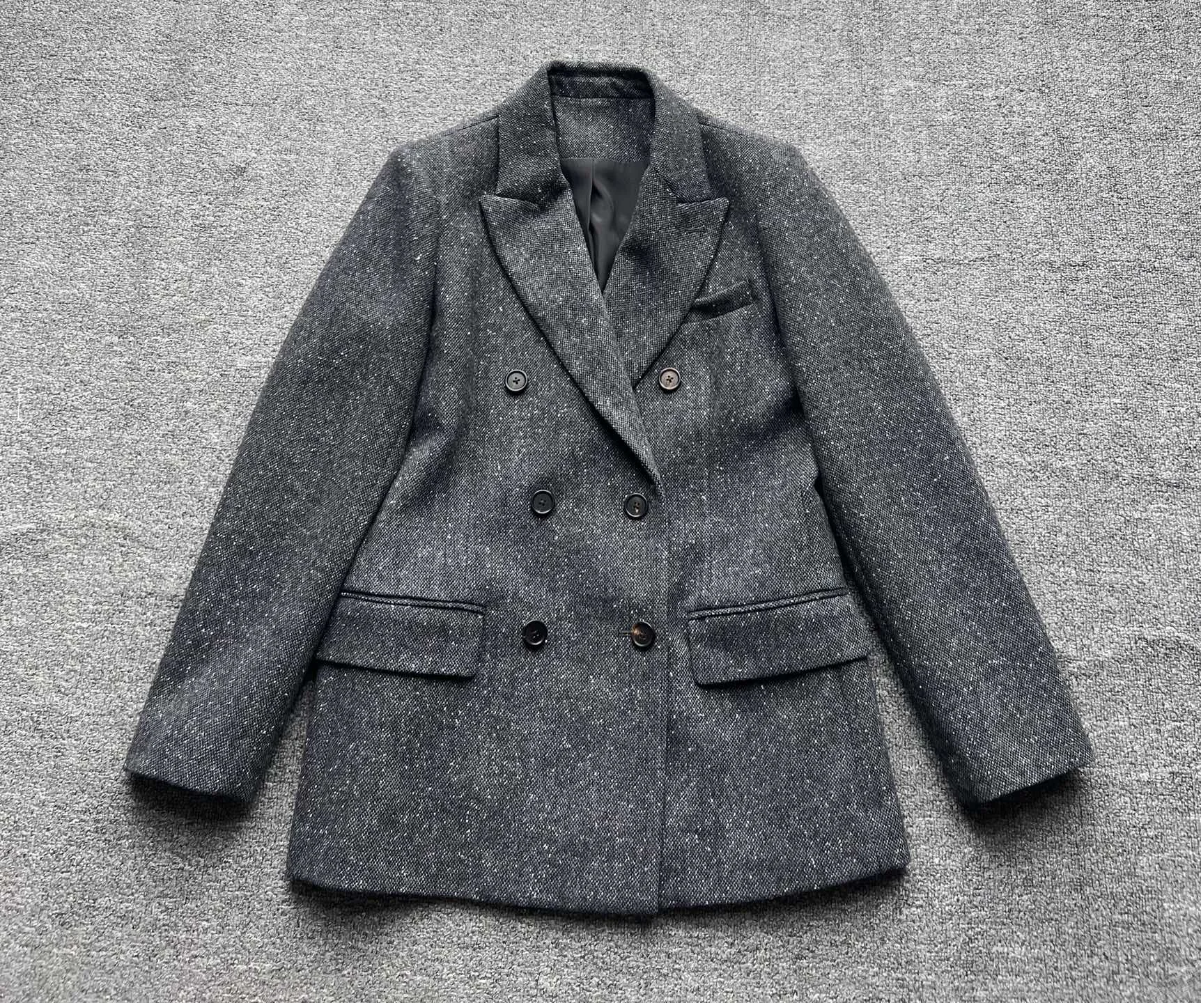 Women'S High-Quality, Stylish Silk-Wool Suit Jacket & Trousers – New For Autumn/Winter 2026