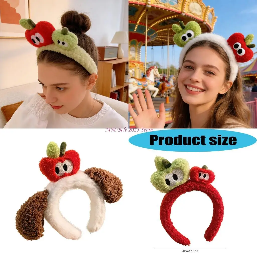 

49ME Comfortable Plush Fabric Headdress For Women And Kids Soft Stretchable Design