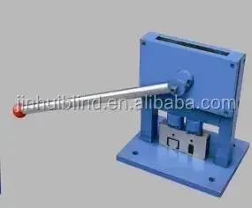 Wholesale Nice Price Automatic Blind Rails Cutting and Punching Machine Manual Window Blinds Making Machine