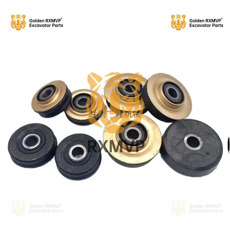 Hitachi Ex300/350-1-3-5 Engine Foot Rubber Shock-absorbing Rubber Pad Shock-absorbing Machine Claw Rubber Excavator Accessories