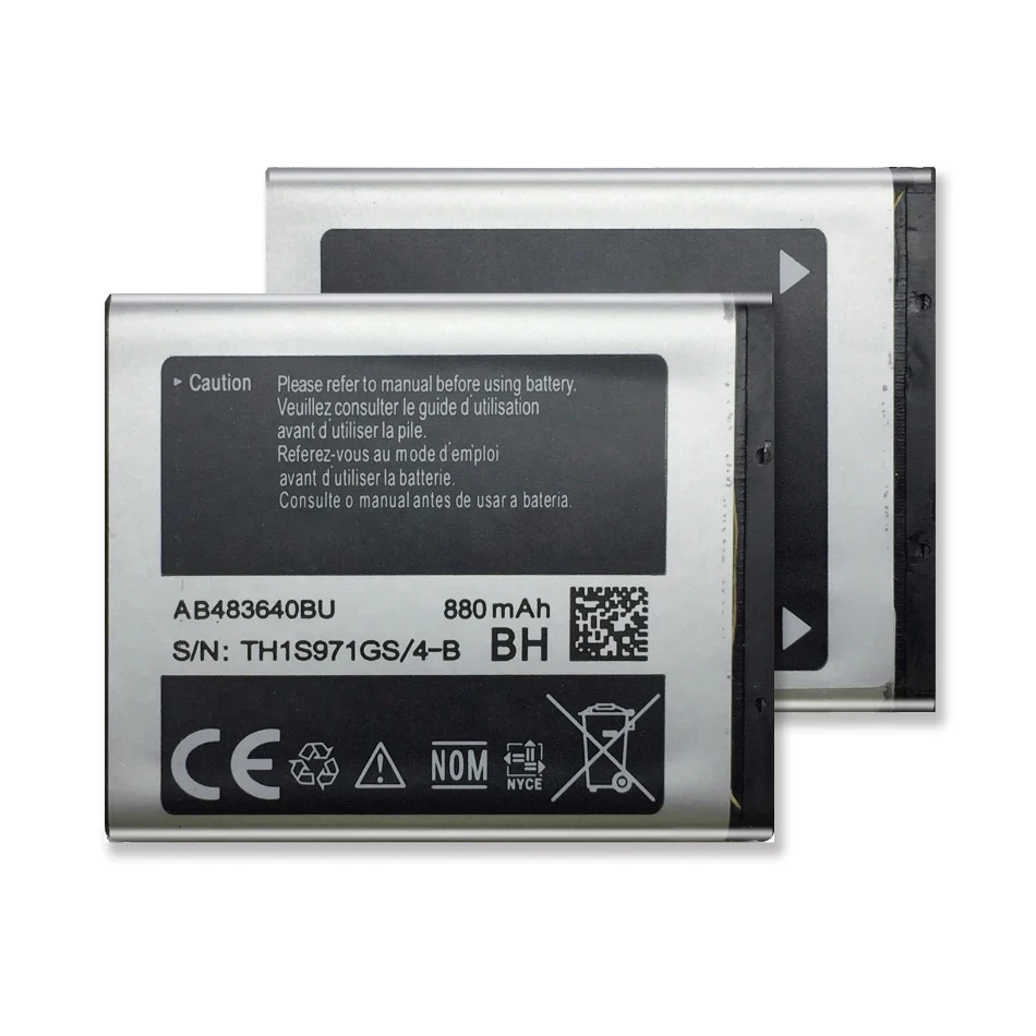 AB483640BU аккумулятор для Samsung SL-M608 J600 J608 B3210 C3050 E740 E748 F110 F118 F619 G618 J218