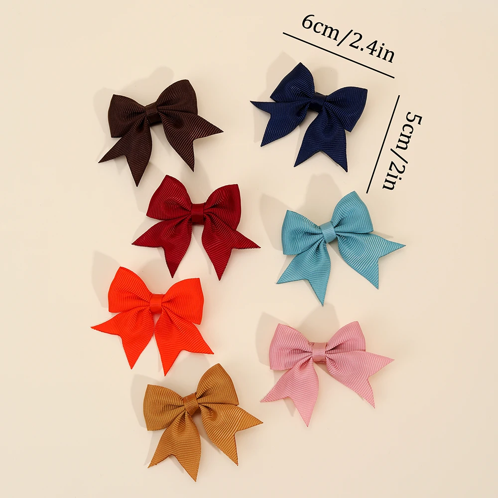 48pcs Baby Hairpins Bow Tail All Inclusive Hair Clips Cute Fashionable Hair Clips Headwear Hair Clips for Girls Hair Accessories