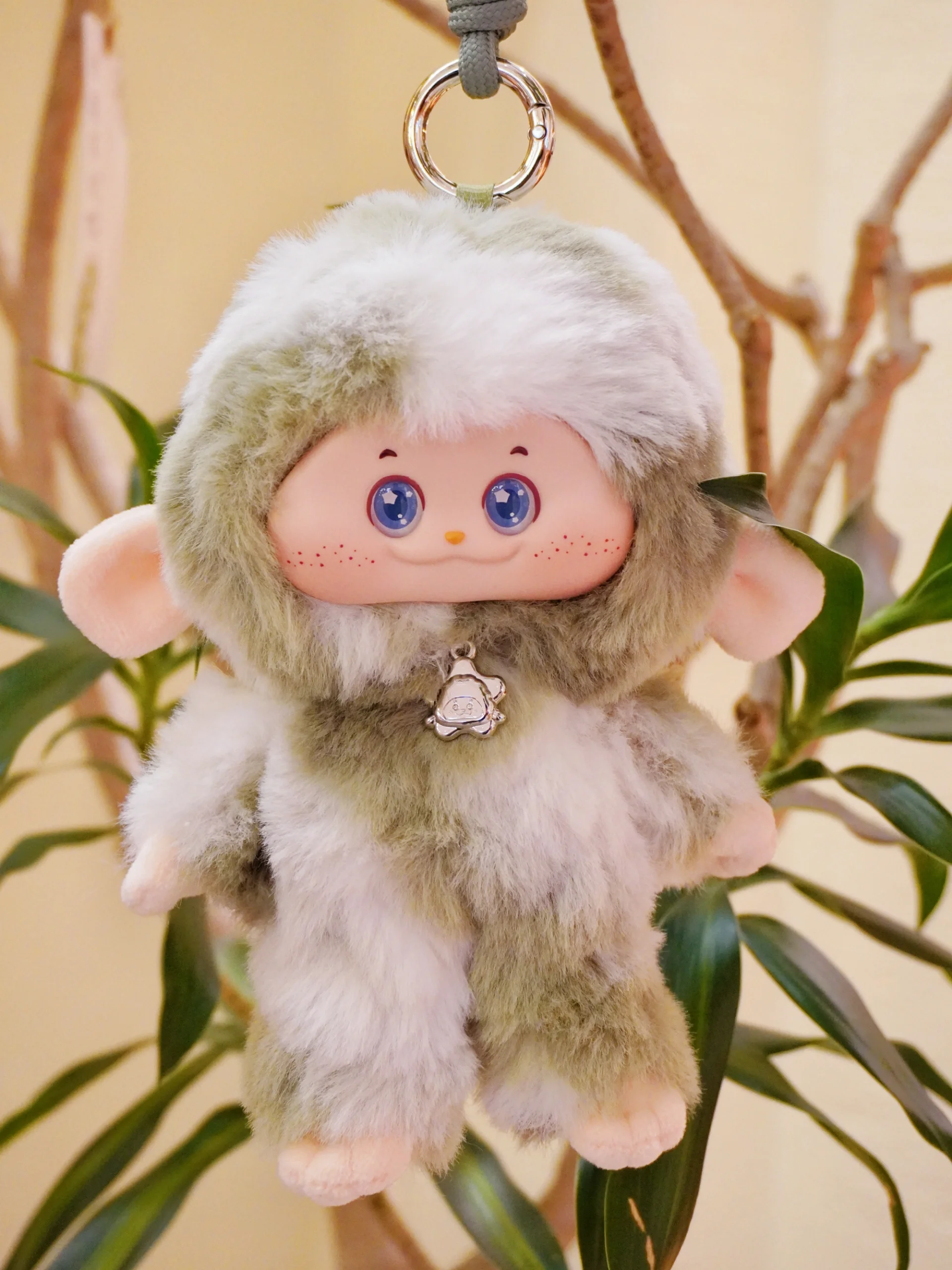 حقيقية بيمومو مؤذ لطيف سلسلة أفخم صندوق أعمى الديكور الكرتون العصرية دمية لطيف دمية شخصية قلادة فتاة الهدايا