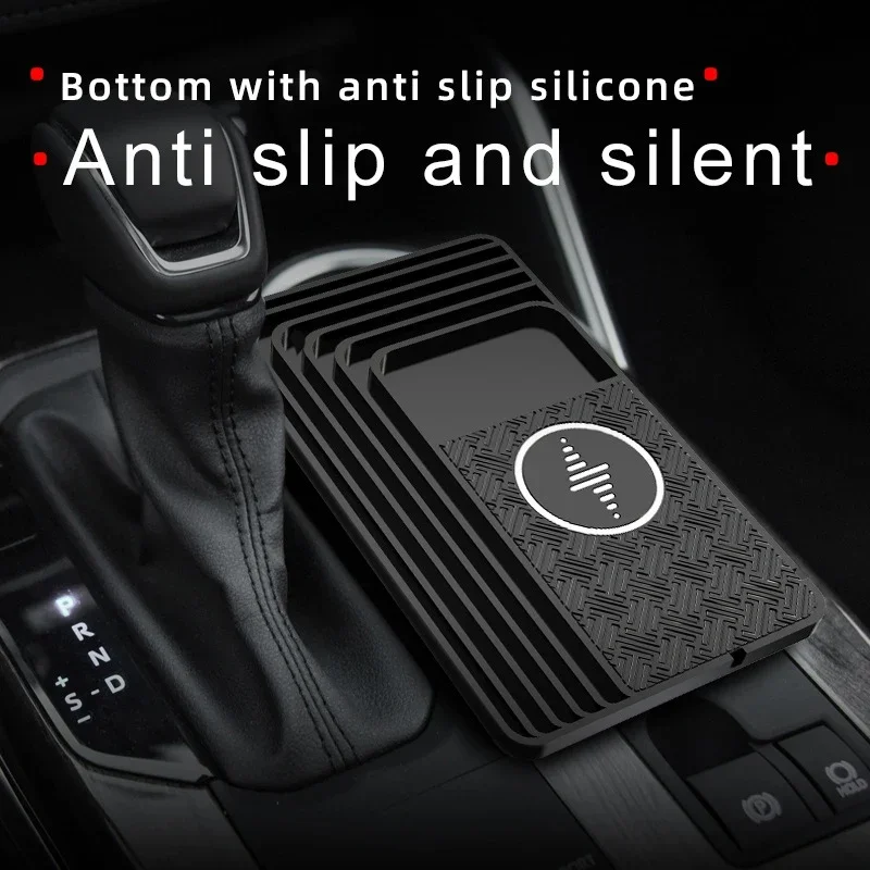 Wireless Car Charger Charging Pad 15w Non Slip Fast Charger For Samsung Car Wireless Charger For Android For iPhone 15 14 13 12