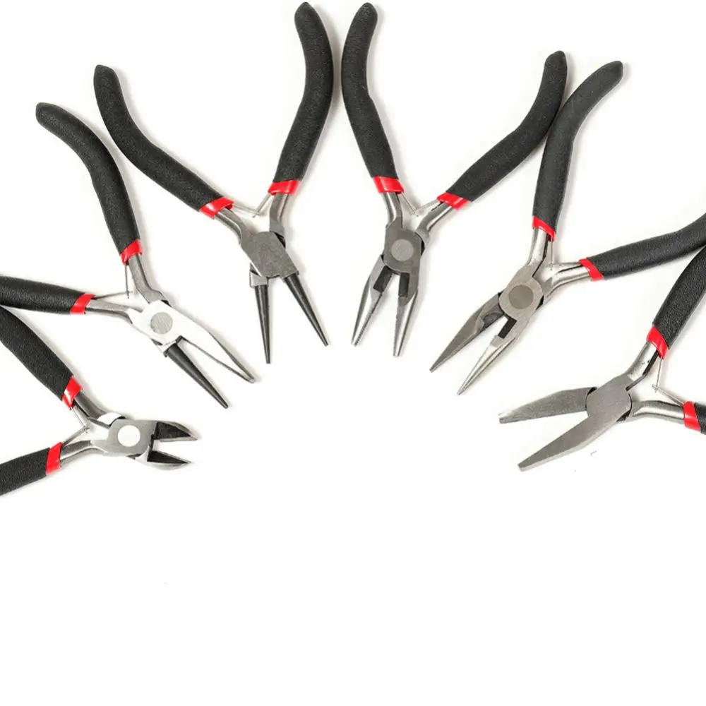 End Cutting Pliers Practical Carpenters Pincers 4.5'' Mini Pliers Durable Nail Puller End-Nippers for Jewelry Making