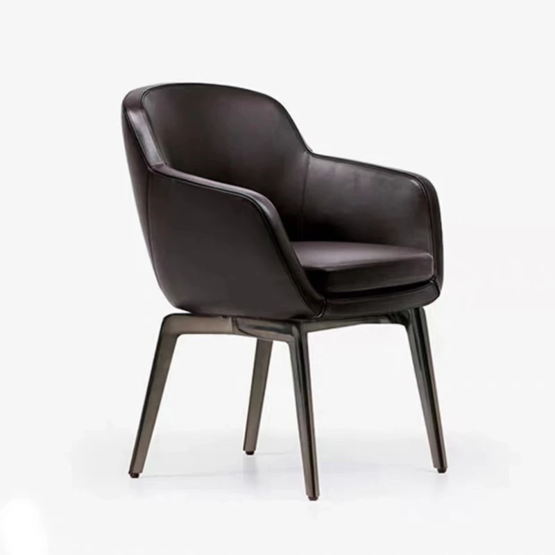 

Nordic modern single sofa Italian minimalist living room