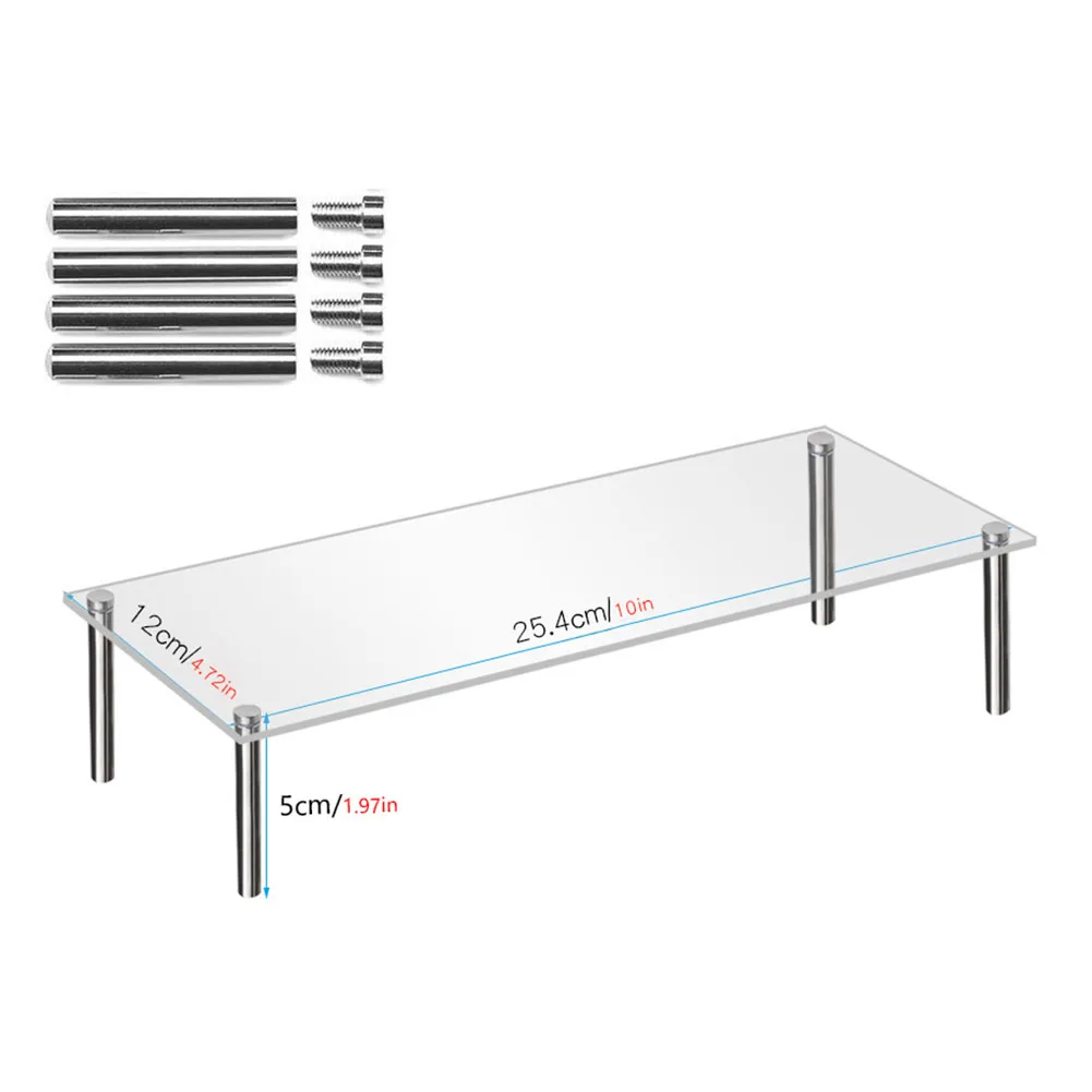 Acrylic Display Riser Wedding Cake Stand Cup Cake Display Shelf Cupcake Holder Plate Birthday Party Decoration Stands