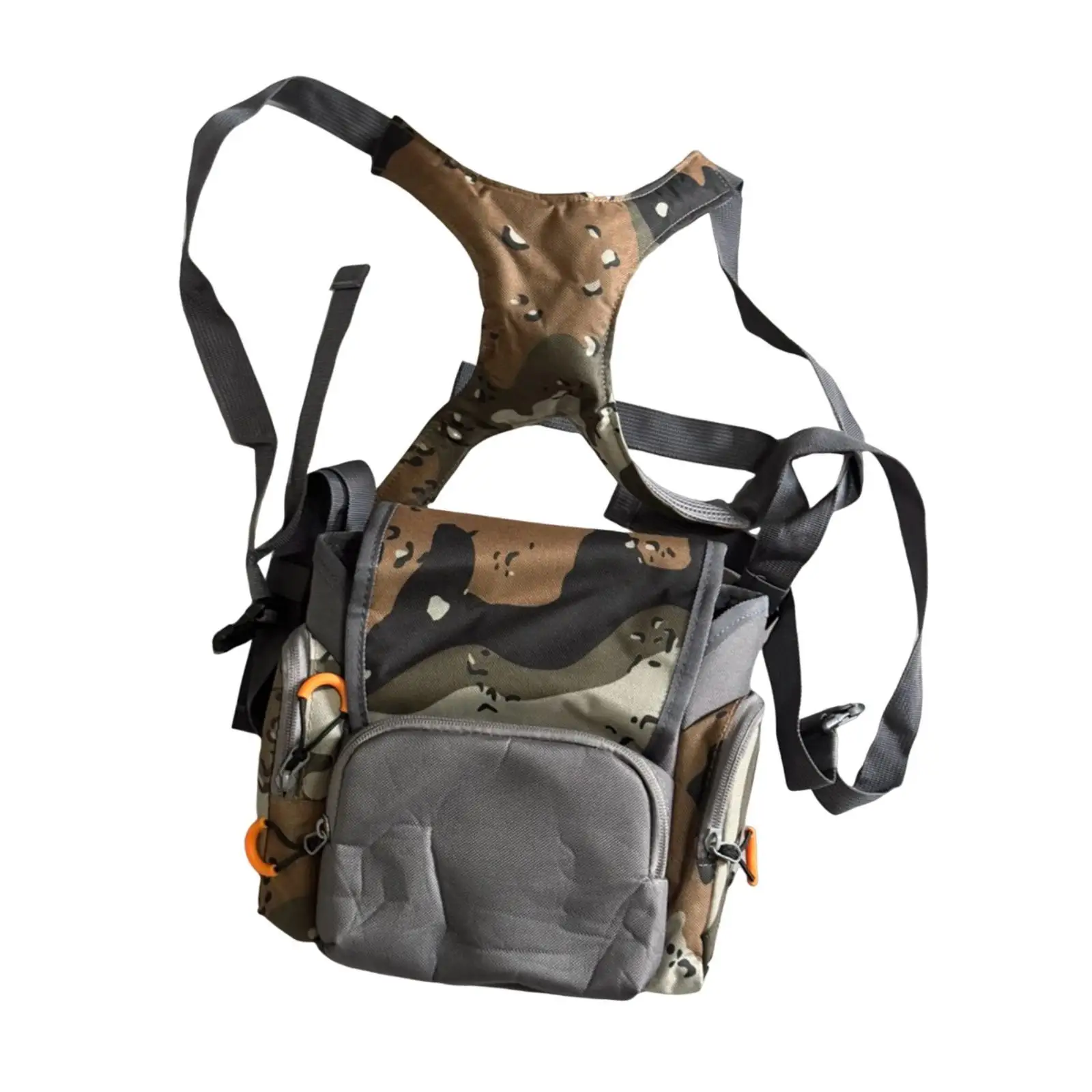 حزمة صدر بحزام مجهر، عملية مع غطاء للمطر، متعددة الأغراض، سعة كبيرة، حقيبة بينو سهلة الحمل