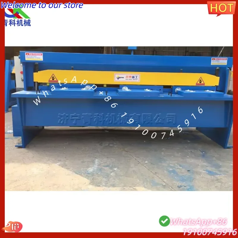 CE Certification Powerful Output Electric Plate Shearing Machine for Cutting Steel High-Efficiency Aluminum Sheet Cutting 2