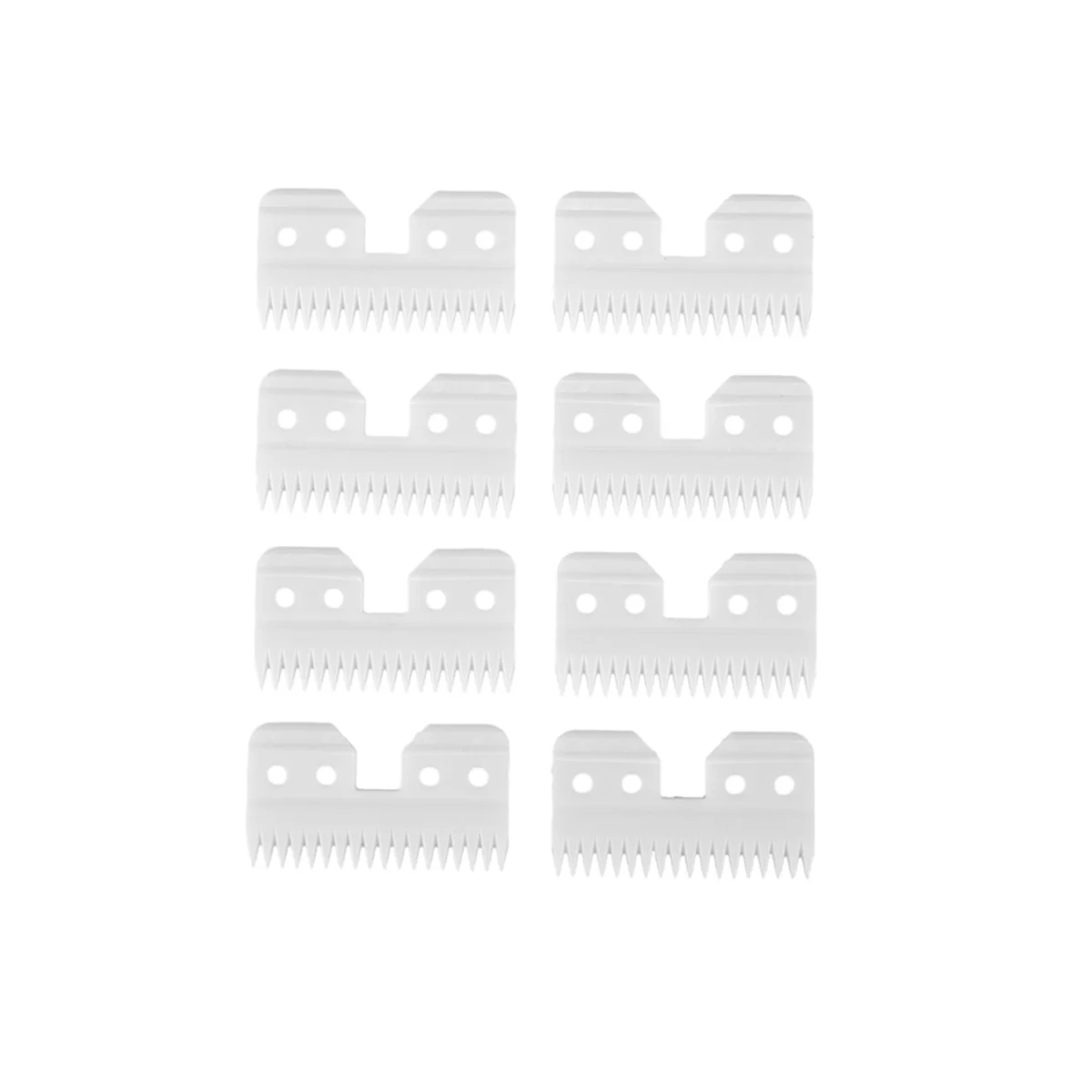 

8Pcs Replaceable Ceramic 18 Teeth Pet Ceramic Clipper Cutting Blade for A5 Series