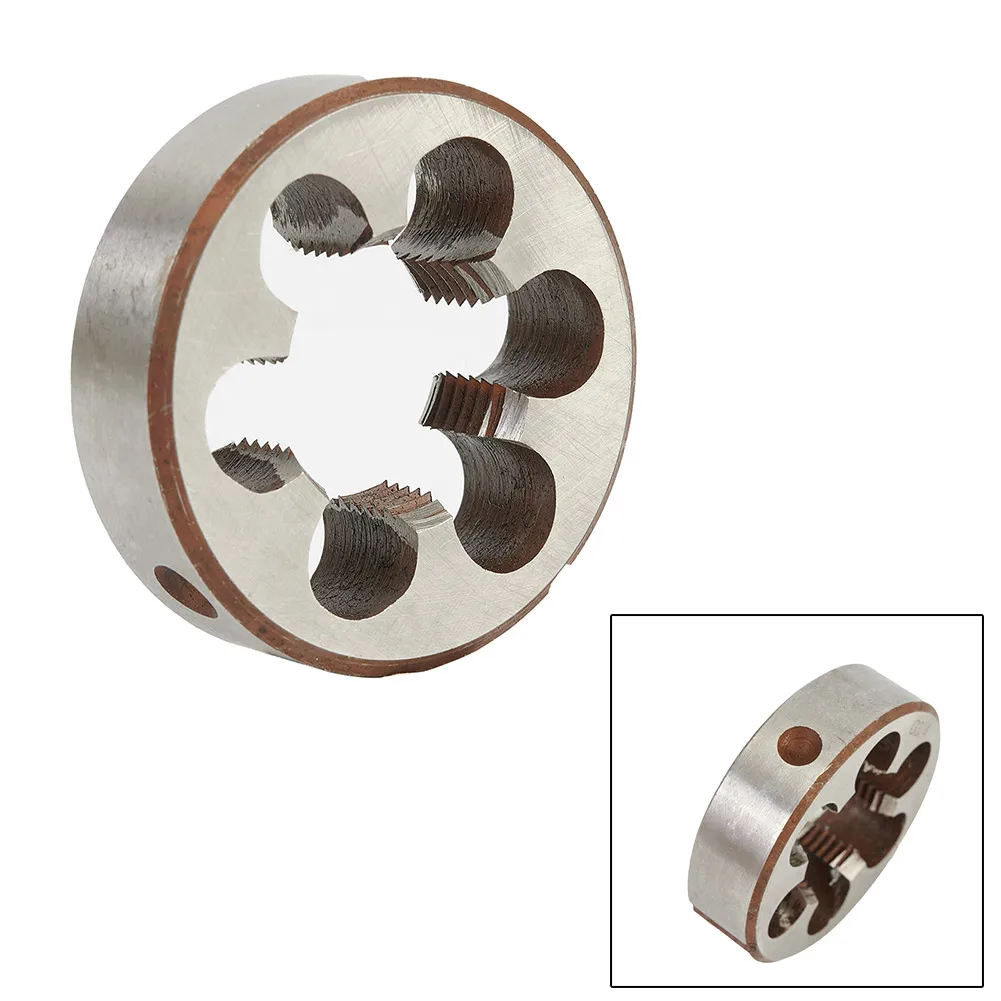 High Duty Pipe Thread Round Dies BSP 1/8 1/4 3/8 1/2 3/4 HSS High Speed Steel Pipe Thread BSP Round Die For General Use