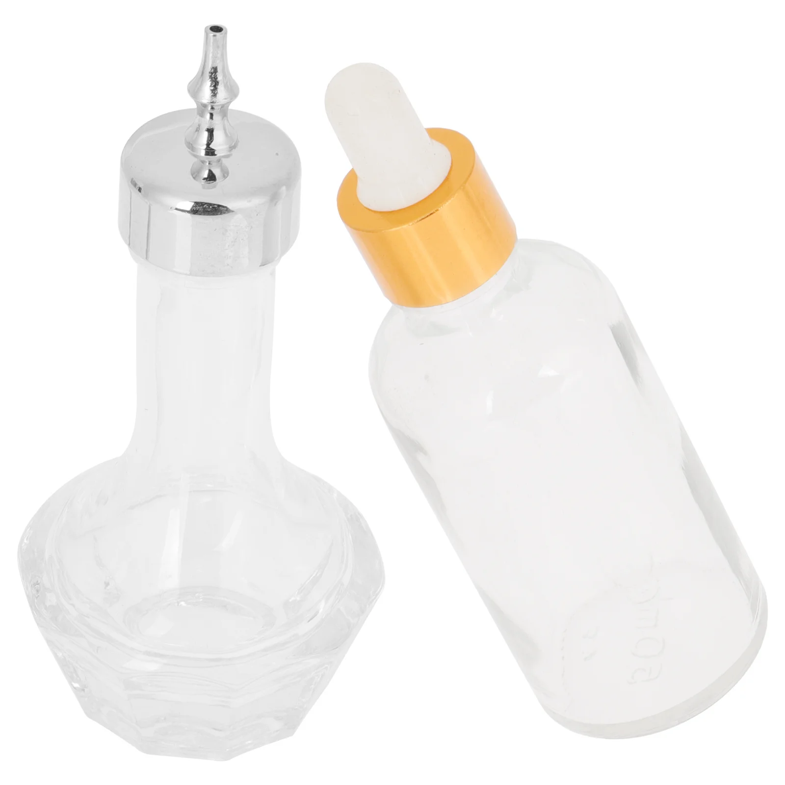 

2Pcs Bitters Bottle Glass Sturdy Glass Bar Supplies for Cocktail Making Bitters Dispenser Bitter Dispenser Bitter Dasher