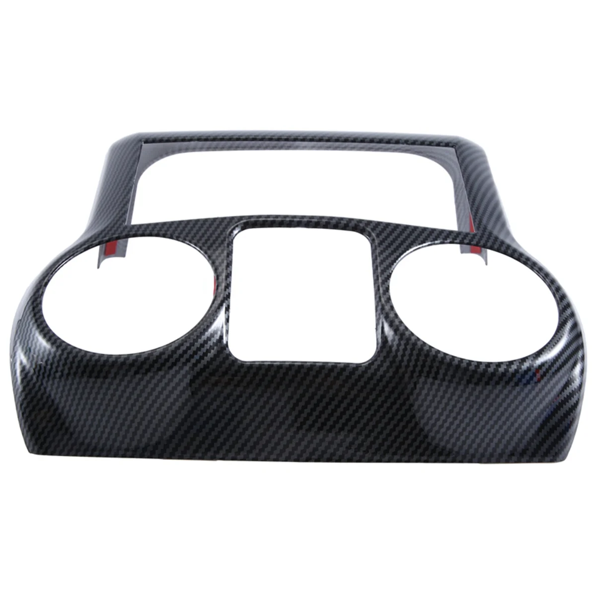 

Car Modification Accessories Center Console Decorative Panel Interior Black Carbon Pattern for Jeep Wrangler JK 2011-17