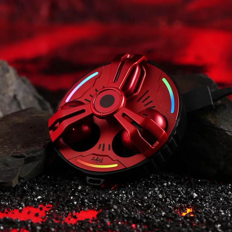 Naruto Joint Wireless Bluetooth Headset 2.4g Genuine Joint Animation Game Around Uchiha Itachi Sasuke.