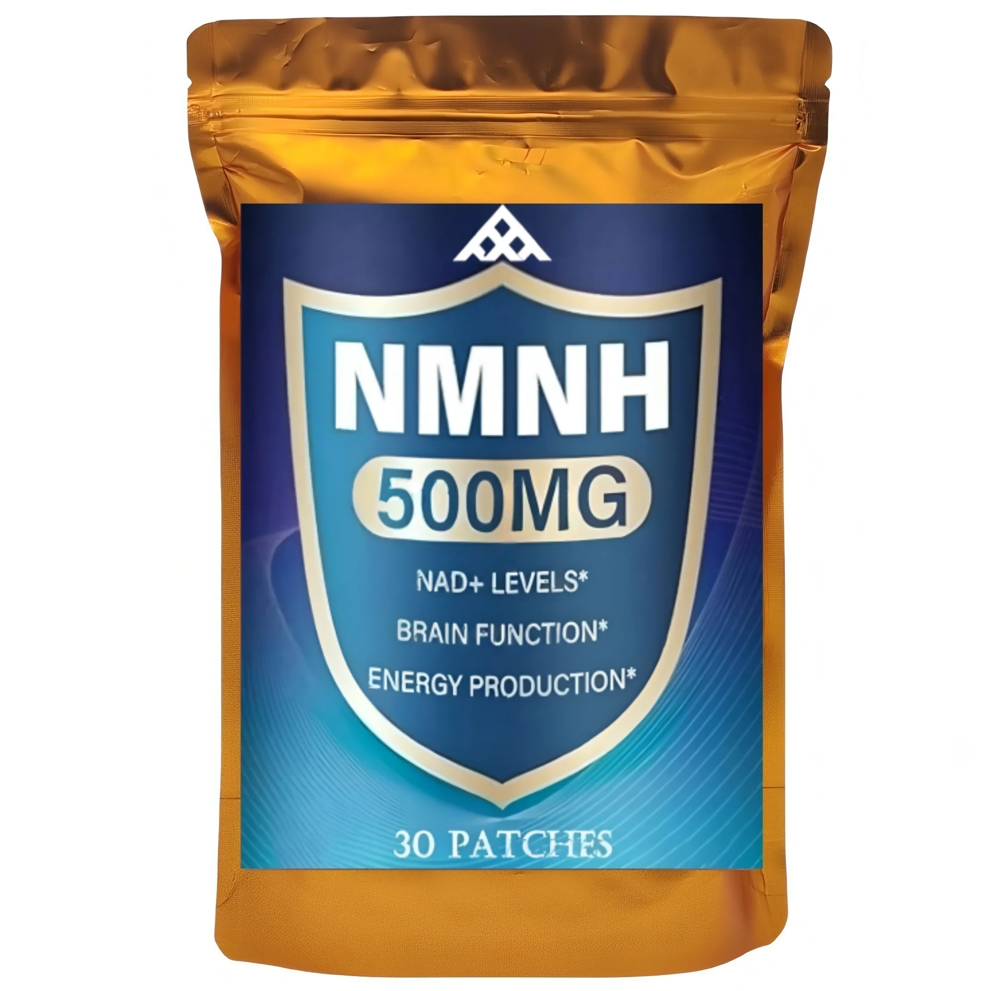 NMNH Transdermal Patches with NAD Resveratrol PQQ for Anti-Aging, Energy, Focus 30 Patches
