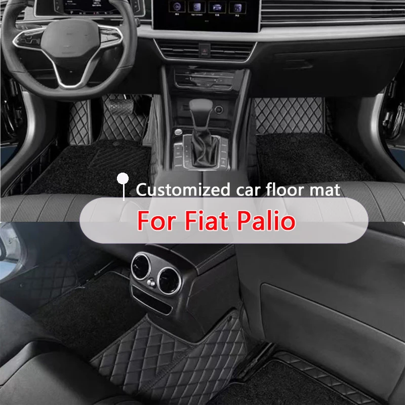 Custom Car Floor Mats For Fiat Palio 2004-2006 Auto Carpets Foot Coche Accessorie