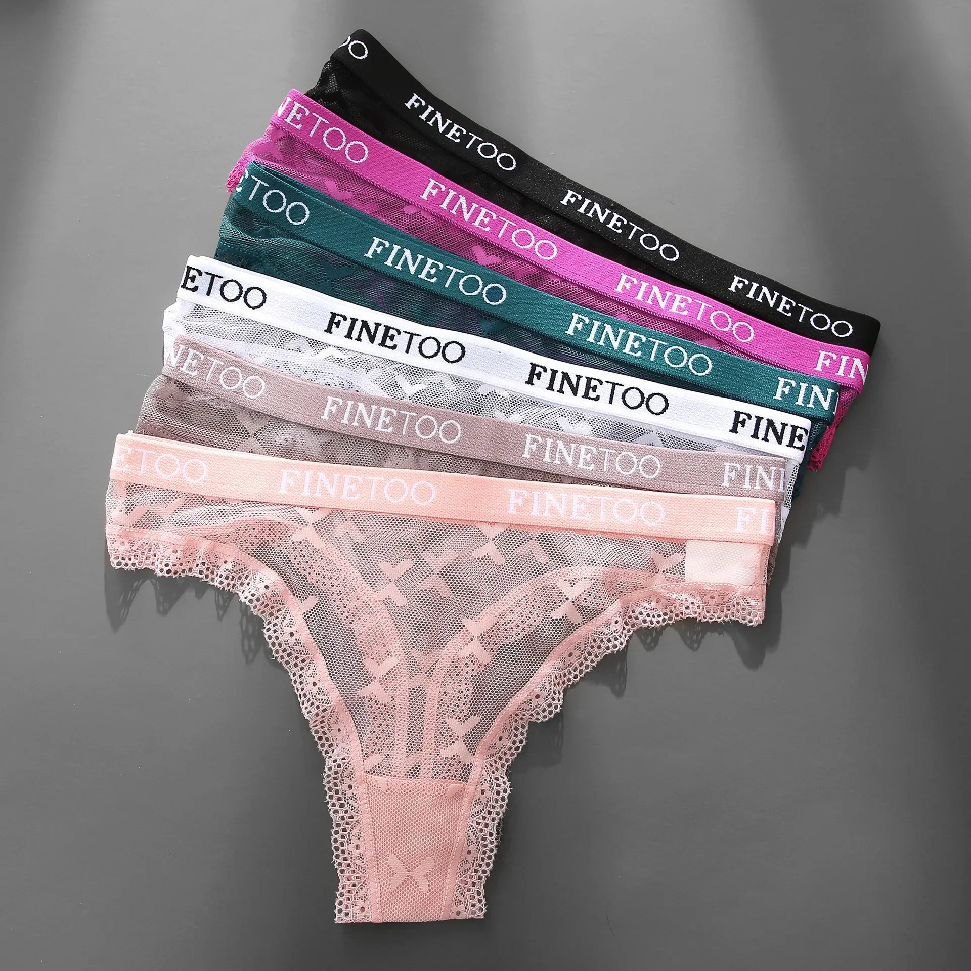 Sexy Lace Thongs Women Panties Low Waist Underwear Women Solid Comfortable Female Underpants Breathable Lingerie