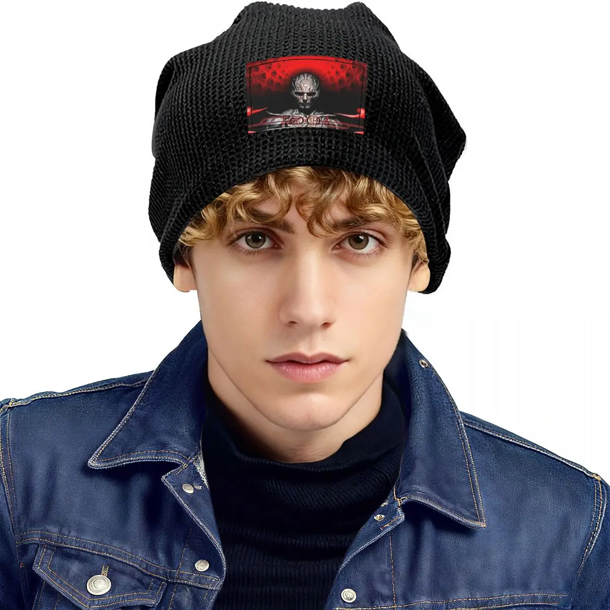 Tool Band Lateralus Heavy Metal Warm Fleece-Lined Cap Hip Hop Bonnet Hat Autumn Winter Outdoor Beanies Hats for Men Women Adult