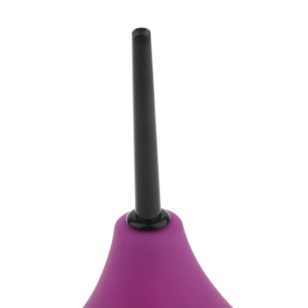 Leakproof Silicone Enema Bag Anal Douche Bulb Cleaner Clyster Pump for Safe Colon Hygiene