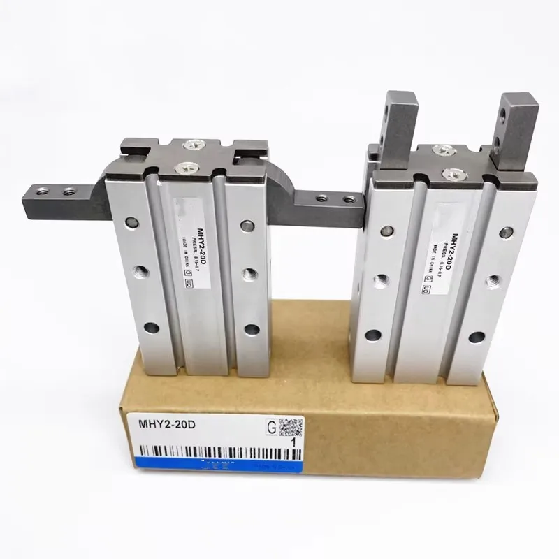 

Double Acting Air Pneumatic parallel Gripper MHZ2-10D MHZ2-16D 6D 20D 25D 32D 40D S C Aluminium Clamps Finger Cylinder