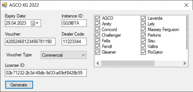 AGCO EDT Keygen UNLOCK 2022