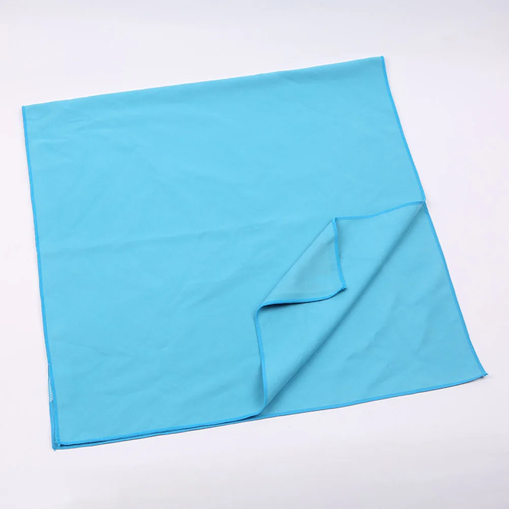 

Blue Microfiber Quick Dry Towel Soft Breathable for Camping Swimming Gym Fitness Yoga Travel Sweat Absorbent Microfibre Bath