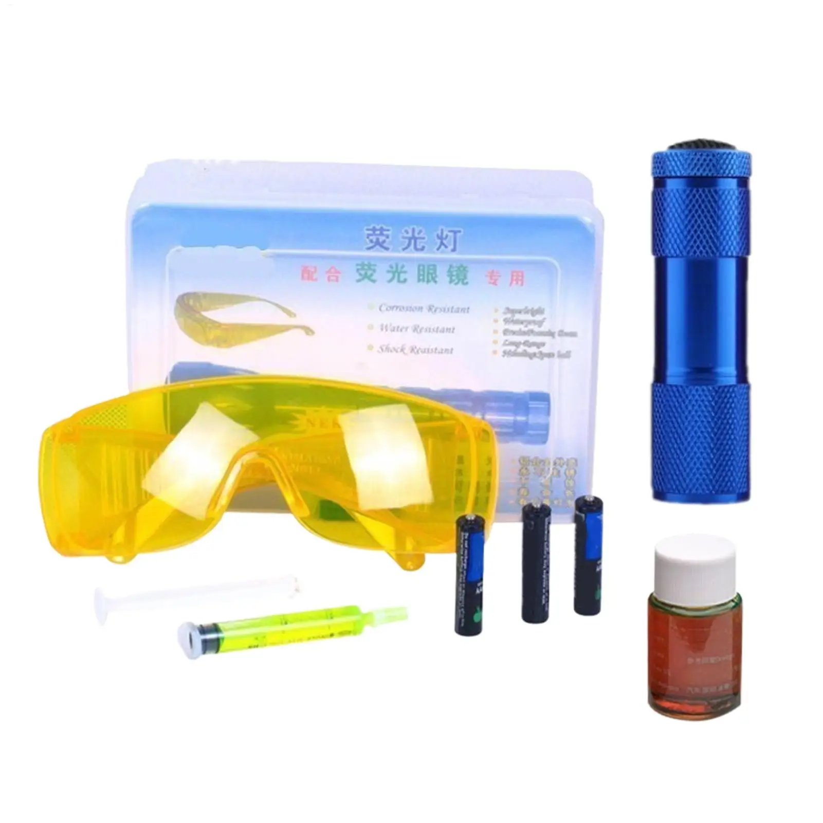 

Автомобильный детектор утечки хладагента, комплект инструментов для обнаружения утечек переменного тока, профессиональный тестер утечки автомобиля для авто, инструмент для ремонта переменного тока