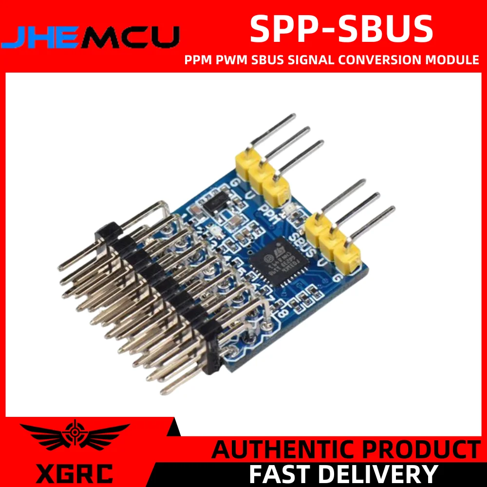 JHEMCU SPP-SBUS 8CH SPP Converter 15A 3.3-20V per PPM PWM SBUS conversione segnale FLYSKY IA6B FRSKY X8R ricevitori