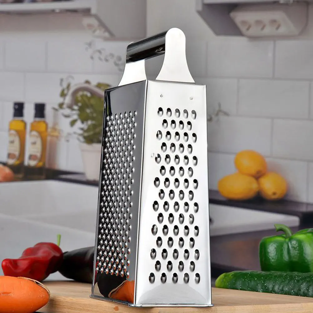 

Multi-Use Grater Stainless Steel Non-Slip Handle Vegetable Slicer For Lemon Garlic Ginger Kitchen Gadget Tools