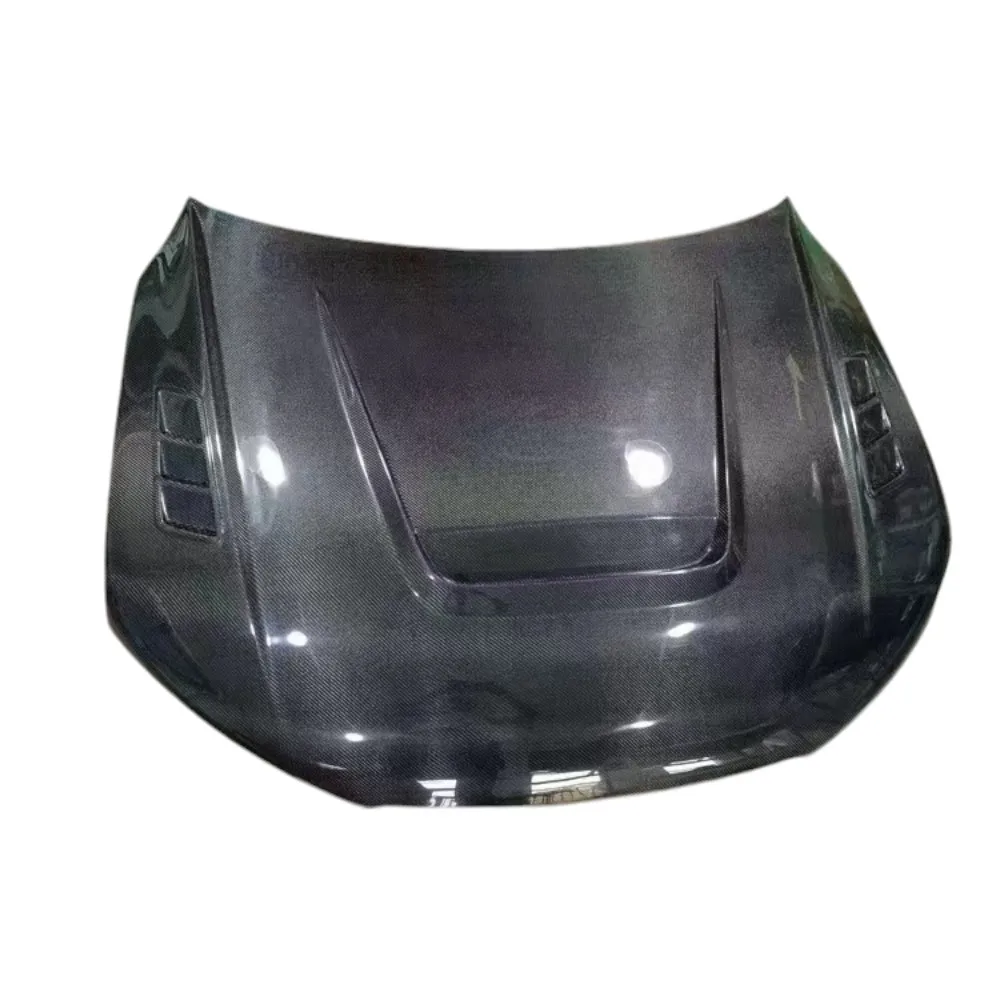 

002 Style Car Parts Wet Carbon Fiber Fibre Front Engine Bonnet Hood for Audi A7 2012
